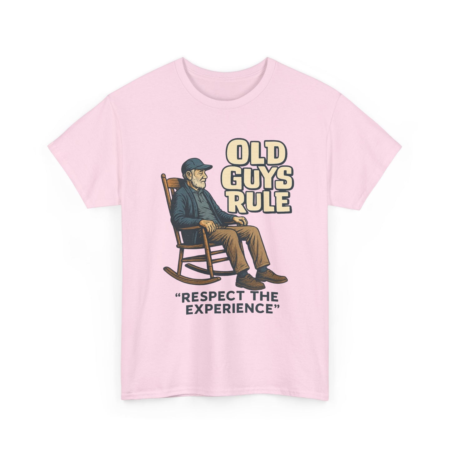 Old Guys Rule  "Respect The Experience"  Retirement Tee